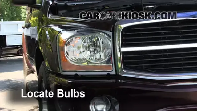 2004 Dodge Durango SLT 5.7L V8 Luces Luz de estacionamiento (reemplazar foco)